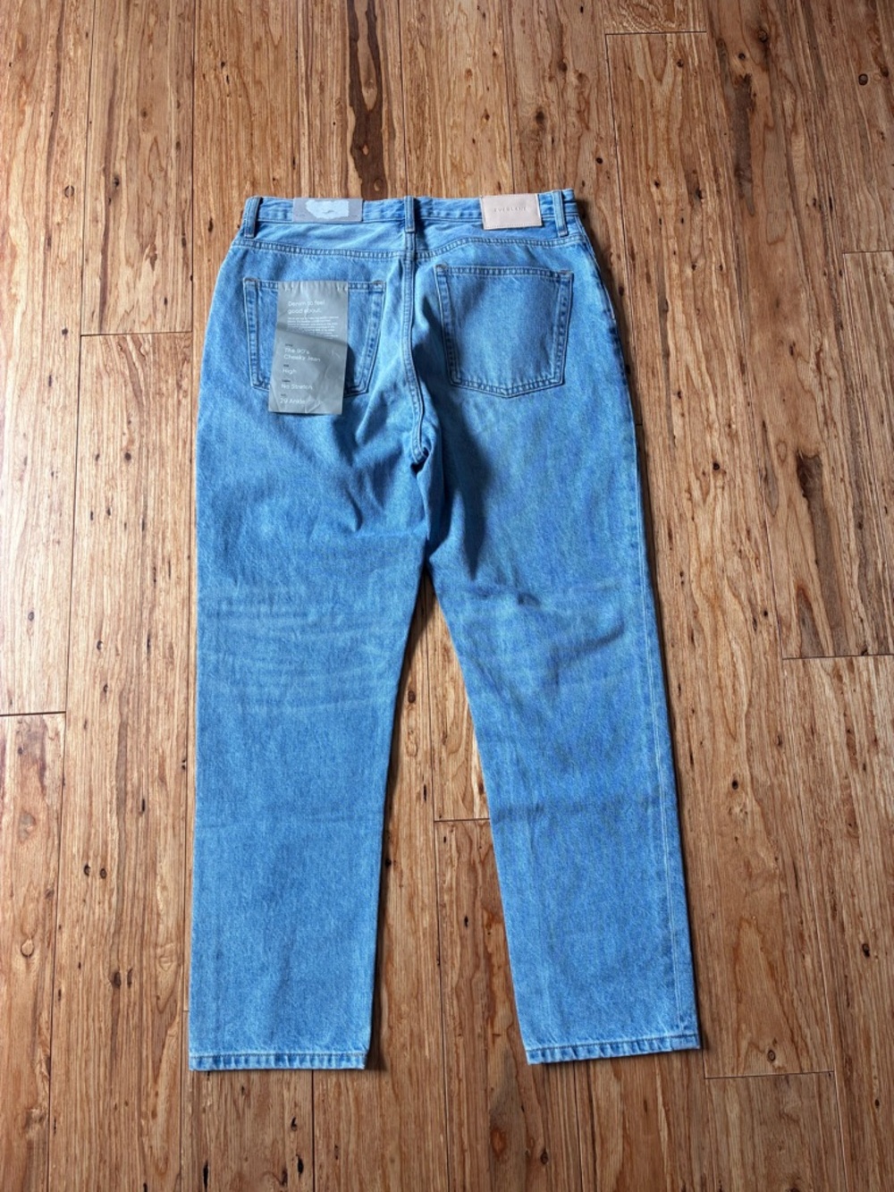 NWT Everlane The 90's Cheeky Jean Light Wash High-Rise Women 29 Ankle - Picture 5 of 9
